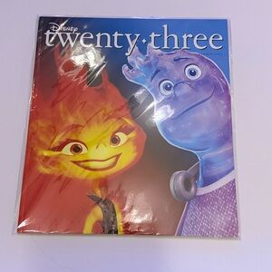 Disney Twenty-Three Magazine with Elemental Cover